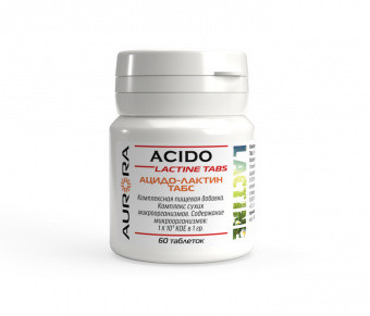 Ацидо-Лактин Табс (Acido-Lactine Tabs) в таблетках