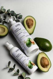 BODY CREAM avocado & vanilla крем для тела LIVSI (500 мл), фото 2