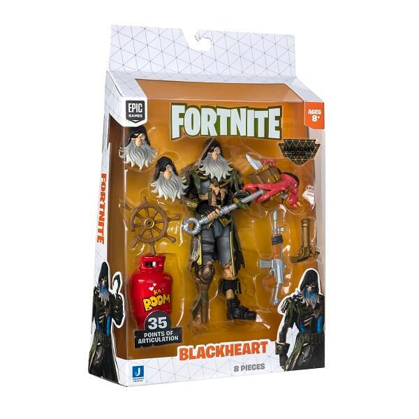 Фортнайт Fortnite Фигурка Героя Blackheart-Skeleton с аксессуарами JAZWARES FNT0737