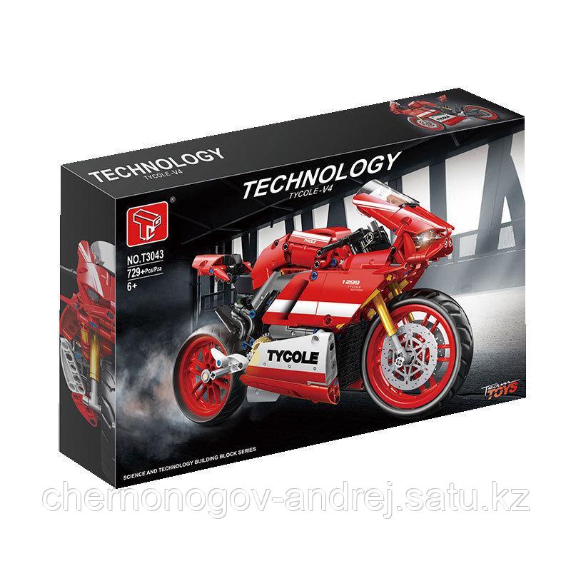 Конструктор TLG 3343 Technic Ducati Panigale V4 R. Мотоцикл