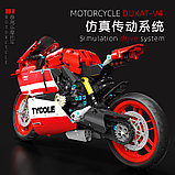 Конструктор TLG 3343 Technic Ducati Panigale V4 R. Мотоцикл, фото 4