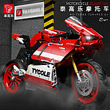 Конструктор TLG 3343 Technic Ducati Panigale V4 R. Мотоцикл, фото 5