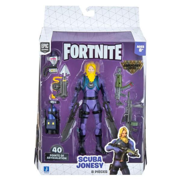 Фортнайт Fortnite Фигурка героя Scuba Jonesy Legendary Series с аксессуарами JAZWARES FNT0734