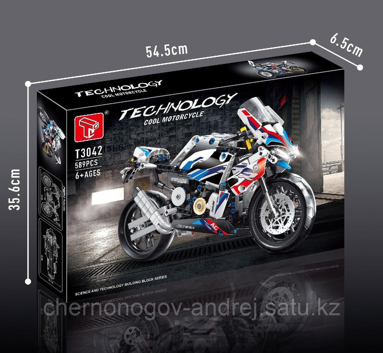Конструктор аналог лего LEGO Technic 42130 BMW M 1000 RR. Мотоцикл TLG 3042