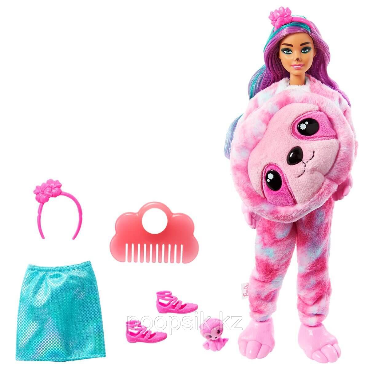 Barbie Cutie Reveal Милашка проявляшка Ленивец - фото 3 - id-p103251902