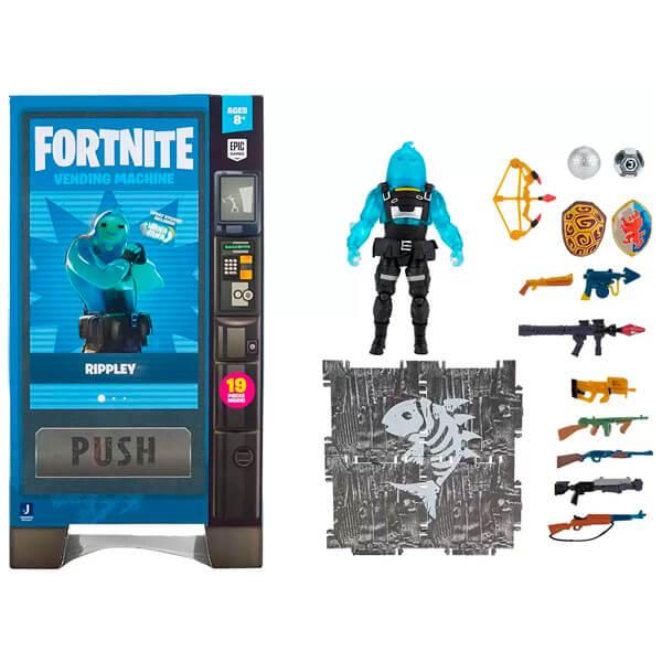 Фортнайт Fortnite Фигурка героя Rippley с аксессуарами торговый автомат JAZWARES FNT0705