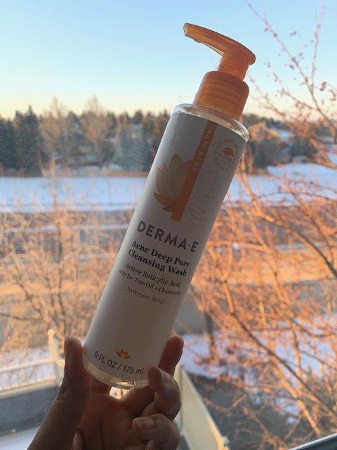DERMA E Гель для умывания для проблемной кожи Acne Deep Pore Cleansing Wash