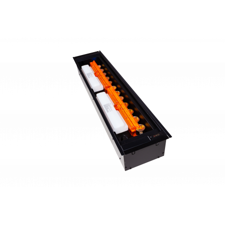 Паровой 3D-электроочаг Cassette-SP 1000 3D c черной панелью (ВхШхГ: 170х1075х240 мм) - фото 4 - id-p103252261
