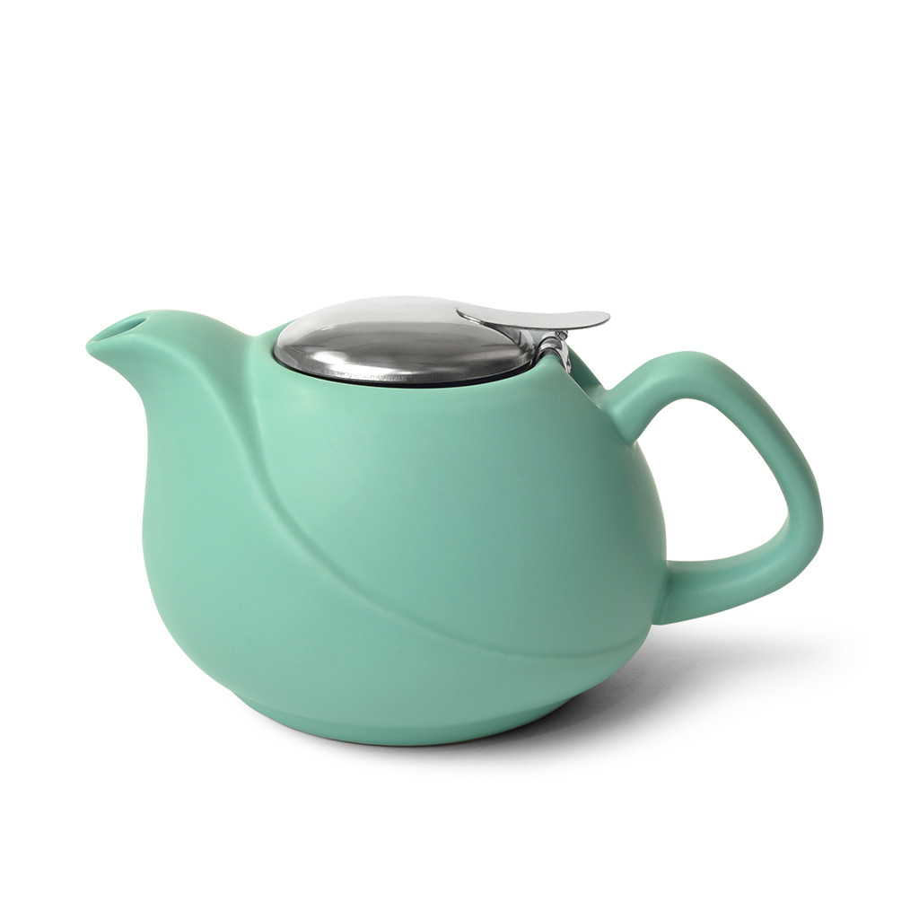 Заварочный чайник 750 мл, цвет АКВАМАРИН (керамика)