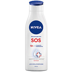 Бальзам для тела восстанавливающий NIVEA SOS для сухой кожи, 250мл