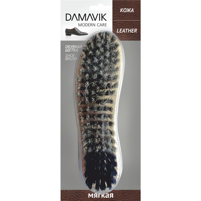 Щетка для обуви DAMAVIK из искусственного ворса мягкая