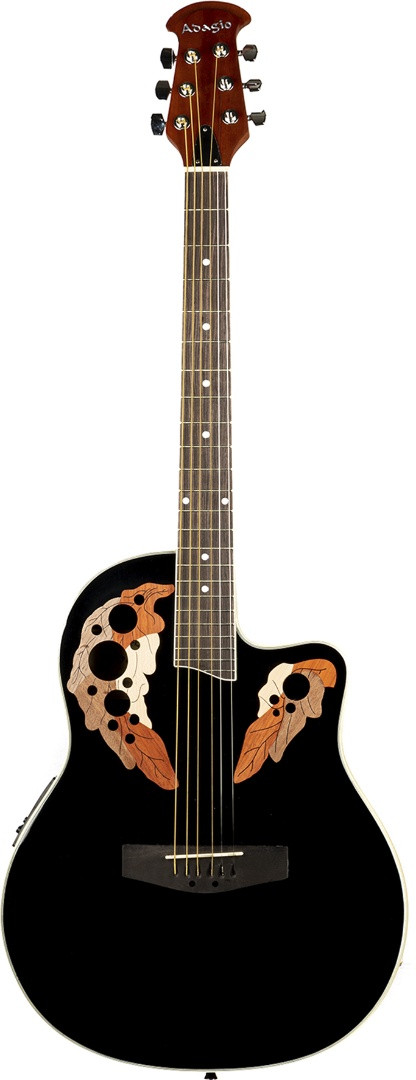 Электроакустическая гитара Adagio MDR4120BK-CE