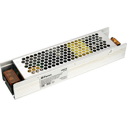 Трансформатор электронный для светодиодной ленты 100W 24V (драйвер), LB019, фото 2