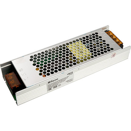 Трансформатор электронный для светодиодной ленты 150W 24V (драйвер), LB019, фото 2