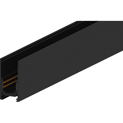 Шинопровод для низковольтных трековых светильников, черный, 1м накладной/подвесной, CABM1000, фото 2