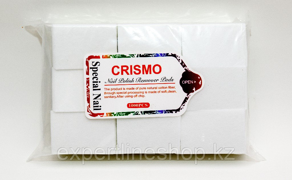 Спонжи безворсовые для маникюра Crismo  , нарезка 1000 шт.