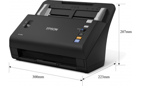 Epson B11B222401BT Сканер потоковый WorkForce DS-860N, A3, 90 стр/180 изоб/мин, 48/24 бит, до 1200x1200 dpi - фото 4 - id-p103260843
