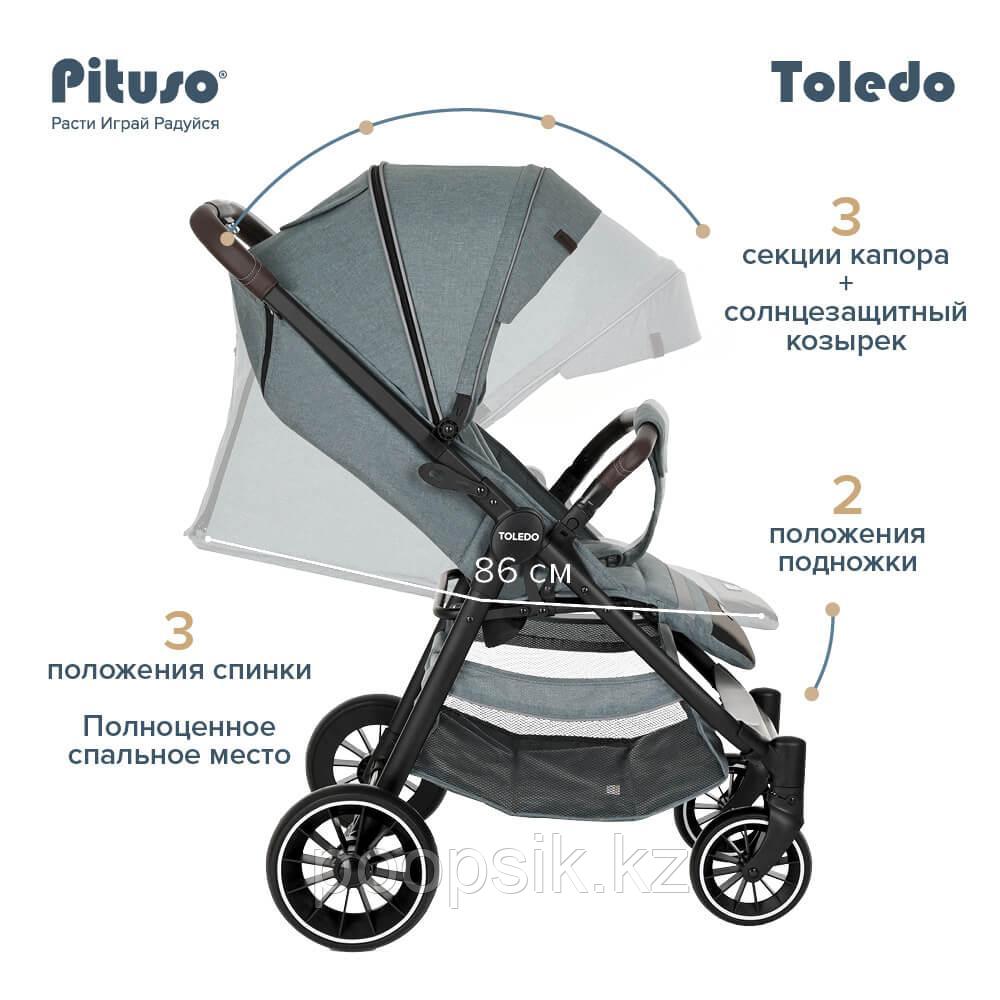 Прогулочная коляска PITUSO TOLEDO EVA 2022 Изумрудно-Зеленый - фото 5 - id-p103269249