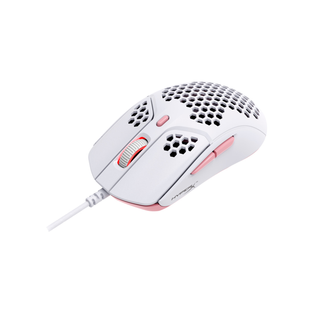 Компьютерная мышь HyperX 4P5E4AA Pulsefire Haste Белый-Розоый