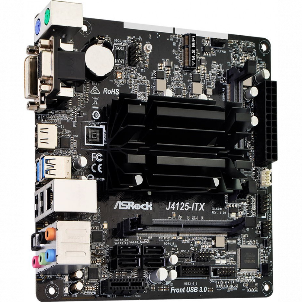 Материнская плата ASRock J4125-ITX Quad-Core J4125