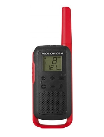 Рация Motorola Talkabout T62 черный-красный - фото 1 - id-p103271309