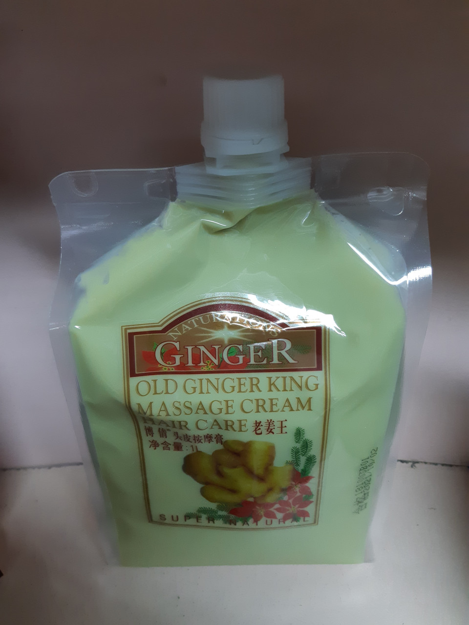 Маска для волос с имбирем против выпадения GINGER