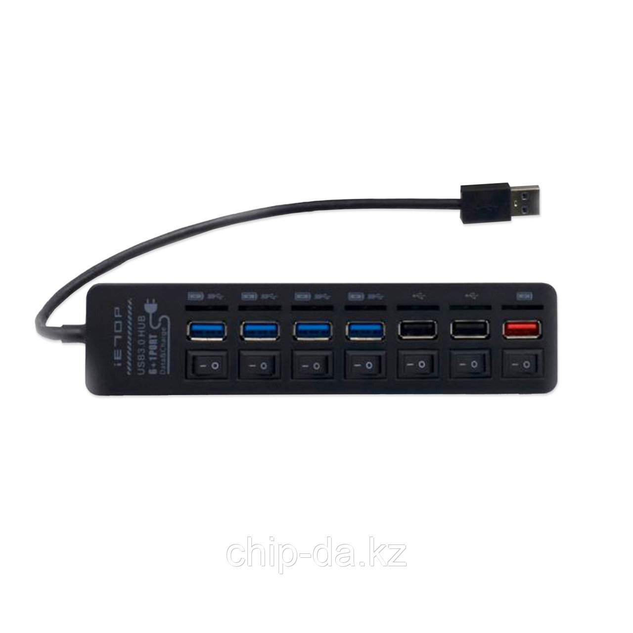 USB 3.0-разветвитель iETOP U3-26, 7 портов