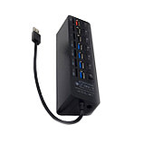 USB 3.0-разветвитель iETOP U3-26, 7 портов, фото 2