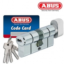 Цилиндр Abus D10 45х45Т ключ/вертушка - фото 1 - id-p103274441