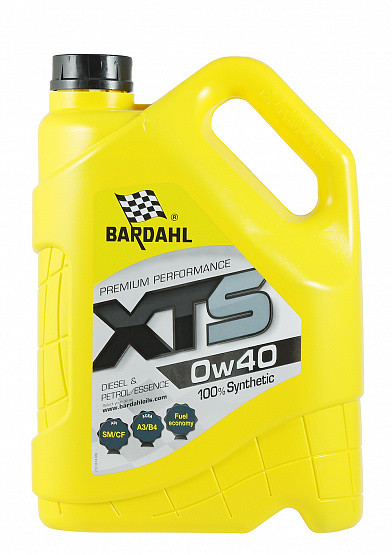 0W-40 Bardahl XTS 0W40 Cинтетическое моторное масло (5л) - фото 1 - id-p103275408
