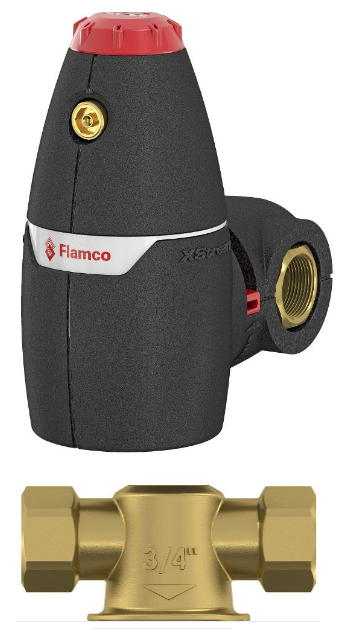Сепаратор воздуха Flamco XStream Vent 1 F - фото 1 - id-p103275687