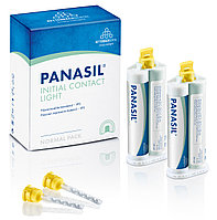 Корригирующий оттискной материал, А-силикон Panasil initial contact Light Normal Pack, 2x50 мл