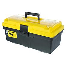 Ящик для инструмента Systec 195х185х415 мм, пластик, цвет черно-жёлтый