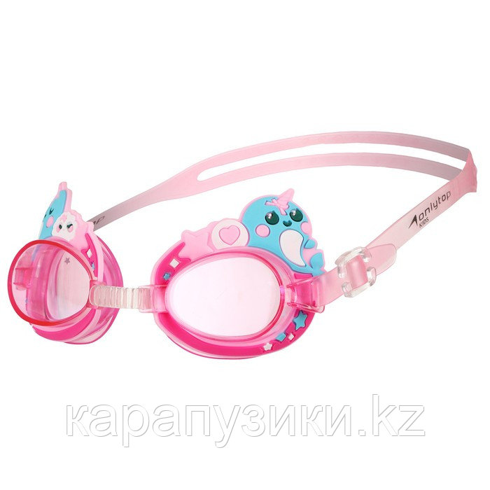 Детские очки для бассейна нарвалы