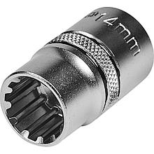 Торцевая головка Dexter Pro, 1/2 дюйма, 14 мм