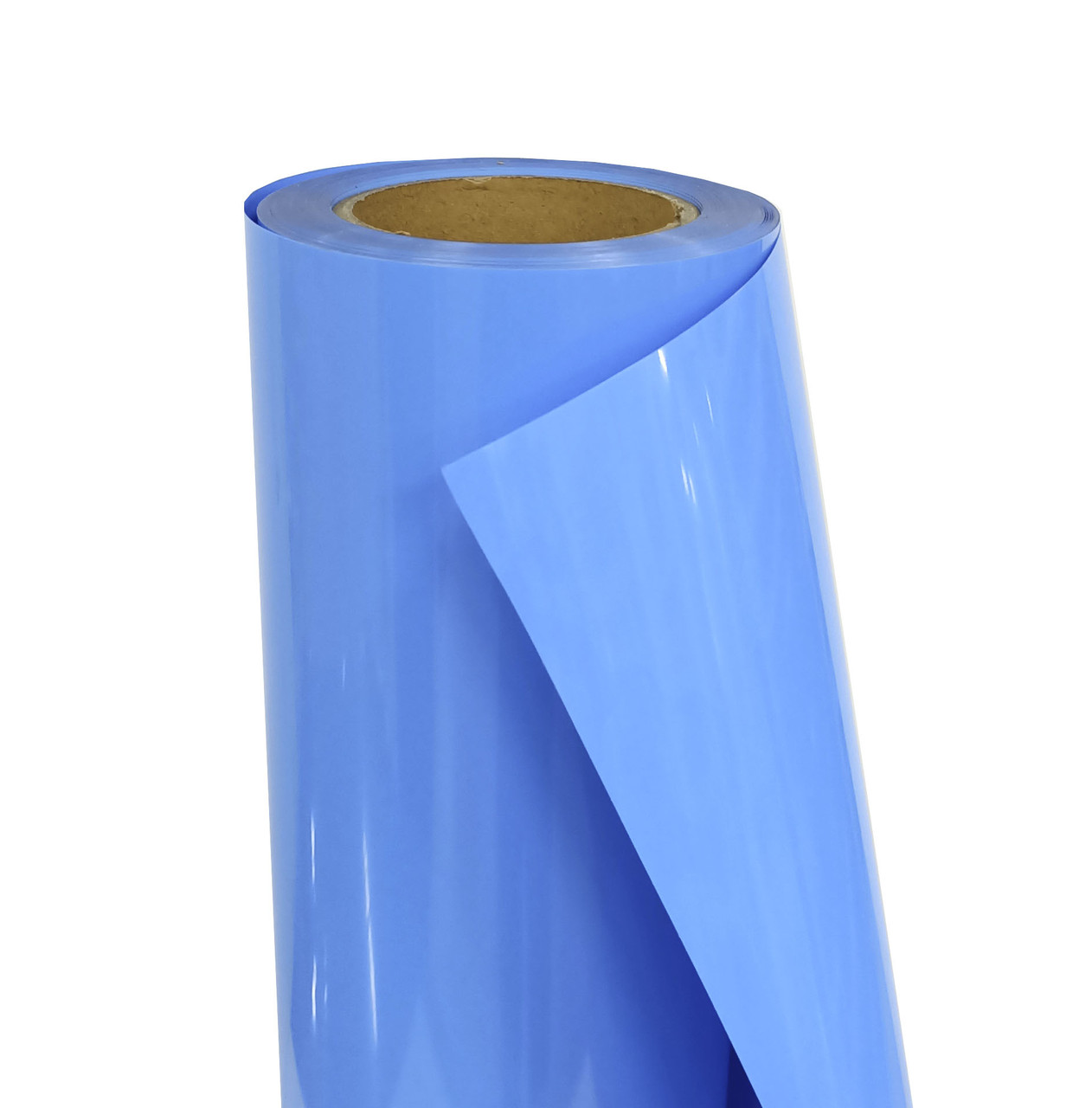 Термо флекс 0,5мх25м PU Голубой метр