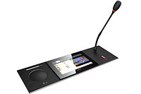 Televic uniCOS F/MM мультимедийный пульт делегата / председателя с сенсорным экраном (Plixus совместимый)