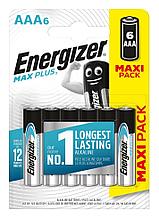 Батарейка алкалиновая Energizer Max Plus AAA, 6 шт.