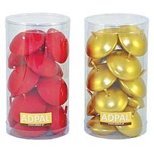 Свеча диск ADPAL Dysk 30/45 красный/металлик (15шт)