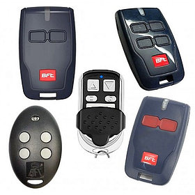 Шлагбаумға арналған жылжымалы бұрылмалы гараж есіктеріне арналған BFT пульті