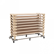 Классическая пластиковая штабелируемая кровать