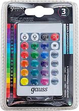 Пульт дистанционного управления лампами Gauss Smart LED 1/200, 5х85 см, цвет чёрный