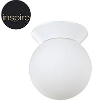 Светильник настенно-потолочный влагозащищенный Inspire Inti, 1 лампа, 2 м?, цвет белый