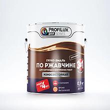 Эмаль-грунт по ржавчине 3в1 цвет коричневый 0.9 кг