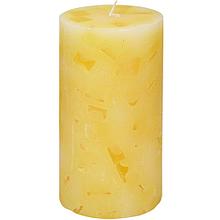 Свеча-столбик «Меланж», 7x13 см, аромат ваниль