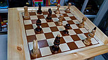 Стол-доска сувенирный+фигуры шахматные к сувенирному столу d=55-60мм, высота: 126-196мм, фото 3