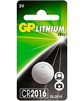 Батарейки GP Lithium CR2016-1шт