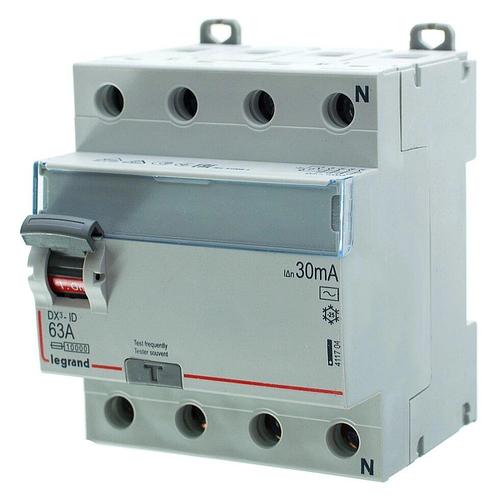 УЗО Legrand 4 полюса 63 А 30 мА