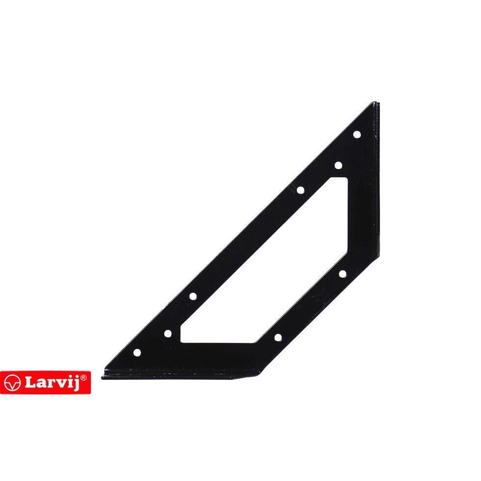 Кронштейн Larvij Diamond, 250х180 мм, сталь, цвет черный