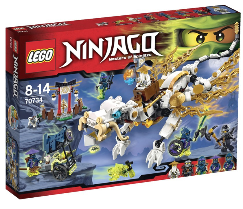 70734 Lego Ninjago Дракон Сэнсэя Ву, Лего Ниндзяго